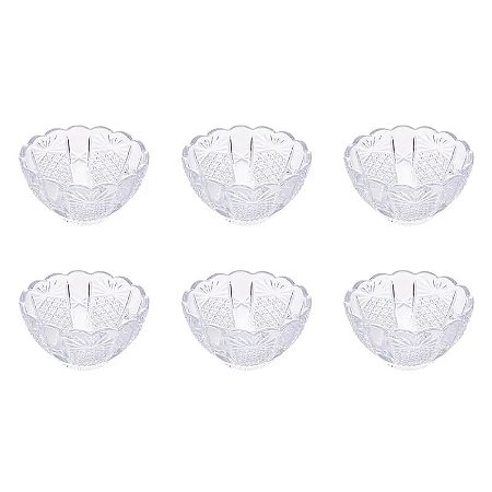 Conjunto 6 Bowls Cristal Princess 10x5cm