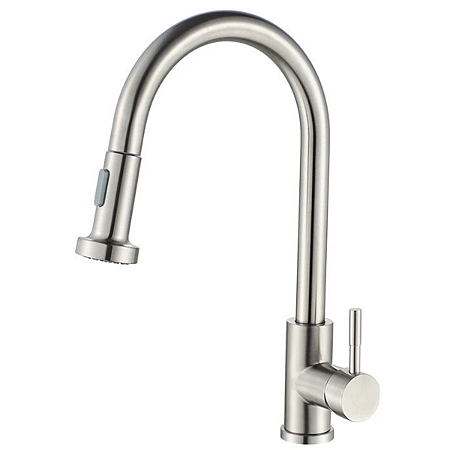 Torneira Gourmet Monocomando Cozinha Com Mangueira Retrátil