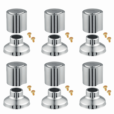 20 Kits 6 Peças Acabamento Luxo Registro Tipo Deca C40