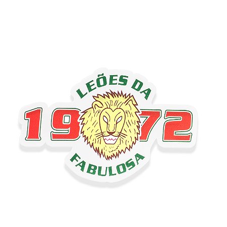 Adesivo Leões 1972