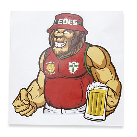 Adesivo Leões Cerveja
