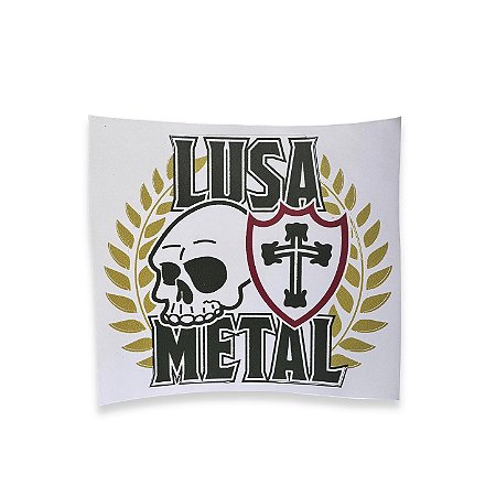 Adesivo Lusa Metal Escudo