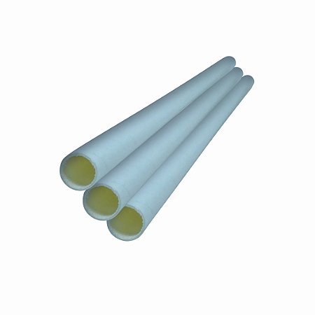 Canudo De Papel Biodegradável Descartável 195x6mm 1000un Cor Branco