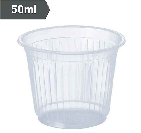 Copo Rosso Abnt 50ml Transparente para molho, sobremesa, café c/5.000un