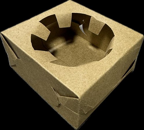 Suporte de Papelão para 1 COPO de 100ml a 700ml PREMIUM c/100un