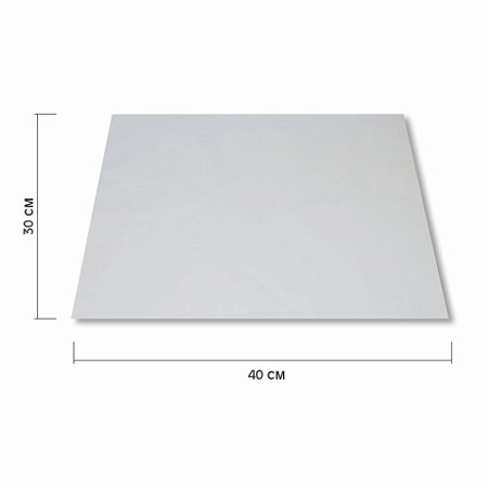 Papel Bandeja 40x30 c/1000 Branco sem impressão