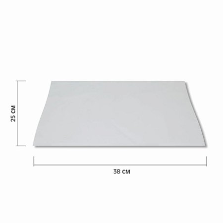 Papel Bandeja 25x38 Branco sem impressão c/1000