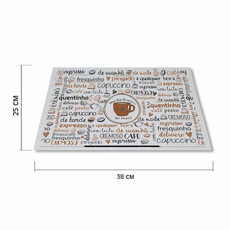 Papel Bandeja 25x38 CAFÉ c/1000