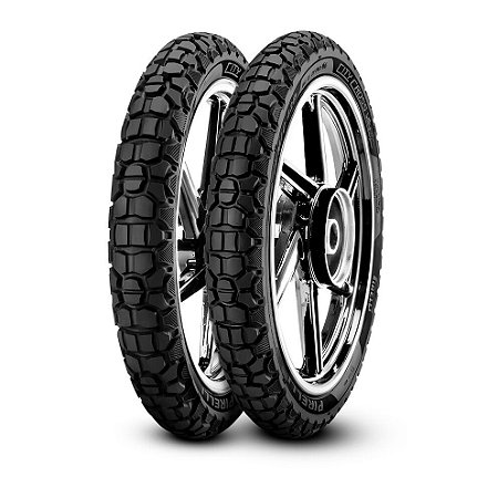 Pneu Pirelli 2.75-18 City Cross (tl) 42p (d) Cg 125/150/160