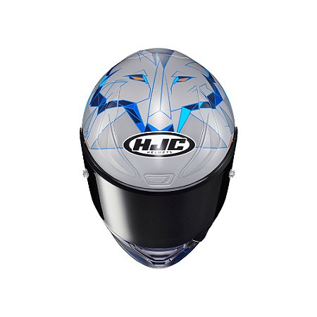 Capacete Hjc Rpha 1 Pol Espargaro Moto GP Preto E Azul 58