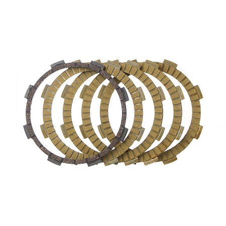 Discos Embreagem Oem Ji (5 Pecas) Cbx 200.