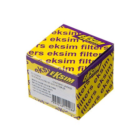 Filtro De Oleo Eksim Xt/tdm 225 - Ttr 230