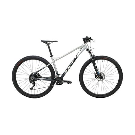 Bicicleta JPP TSW Stamina Plus Aro 29 18 Velocidades C Mbio Cinza