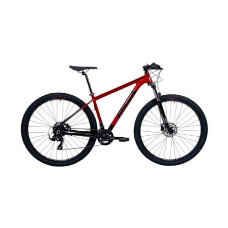 Bicicleta JPP Rava Pressure Aro 29 21 Velocidades Vermelho E Preto