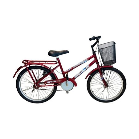 Bicicleta Sami Aro 20 Lady Vermelha
