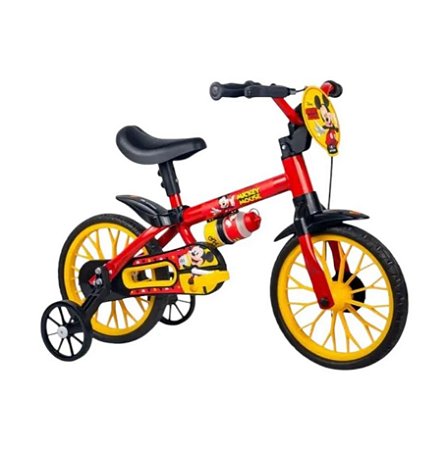 Bicicleta Infantil Nathor Aro 12 Mickey