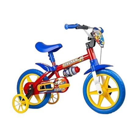 Bicicleta Infantil Nathor Aro 12 Fireman 10