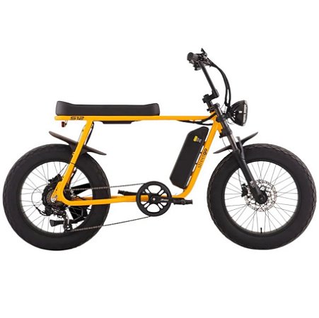 Bicicleta Elétrica Streetgo Aro 20 S12 750Wh Bike Amarela