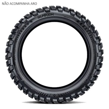Pneu Moto Ira Tires Aro 17 110/90-17 Dust Traseiro