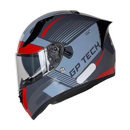CAPACETE GP TECH V128 AIR SV CINZA 58