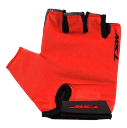 Luva MTB Ciclista JPP TSW Combat DM 01 Vermelho E Cinza G
