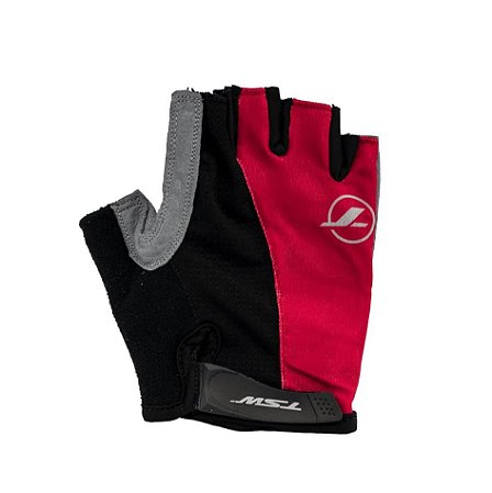 Luva MTB Ciclista JPP TSW DM 02 Goiaba E Cinza M
