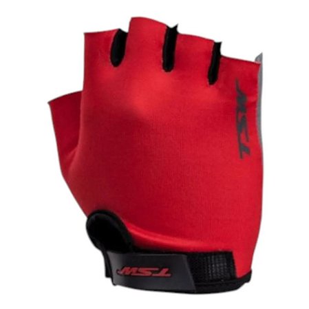 Luva MTB Ciclista JPP TSW DM Vermelho E Cinza Kids