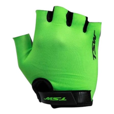 Luva MTB Ciclista JPP TSW DM Verde E Cinza Kids