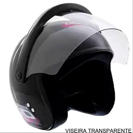 Capacete Gow Interlagos Open 300 Preto 56