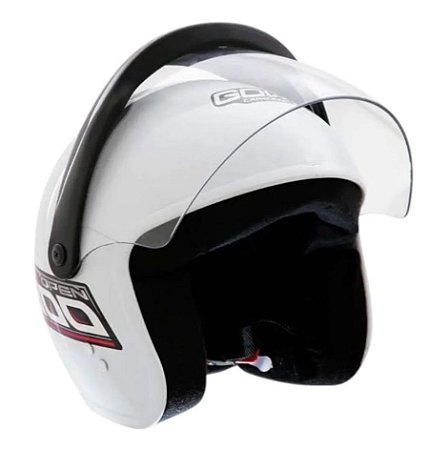 Capacete GOW Interlagos Open 300 Branco 56