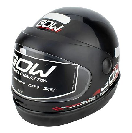 Capacete GOW Interlagos Classic Preto 58
