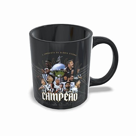 Caneca de Porcelana do Botafogo Campeão da América 2024