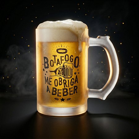 Caneca Chopp o Botafogo me Obriga a Beber
