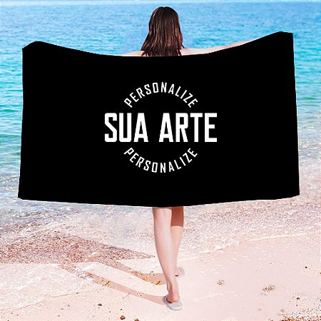 Canga de Praia Personalizável com a sua Arte