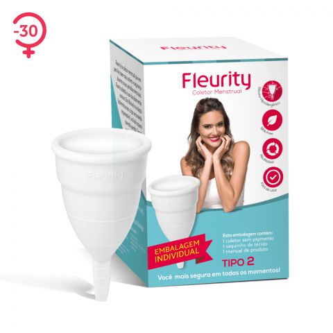 Coletor Menstrual Tipo 2 - Fleurity