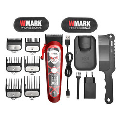 Máquina de Cortar Cabelo Wmark NG 130 Wireless: Corte Profissional