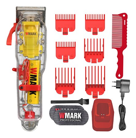 Máquina de cortar cabelo Wmark NG 108 Pro - A melhor máquina de cortar -  Fiorot Shop - Barber Supply | O Ponto do Barbeiro