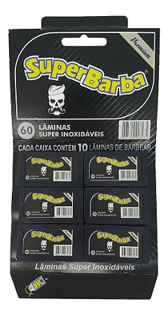 Lâmina de Barbear Super Barba Premium