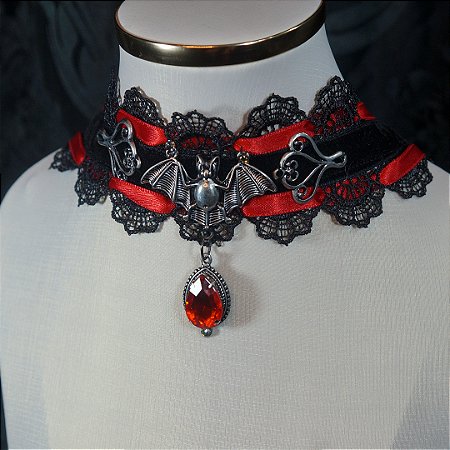 Gargantilha de renda Lucille