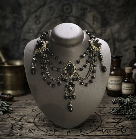 Colar Medieval Tale - Preto