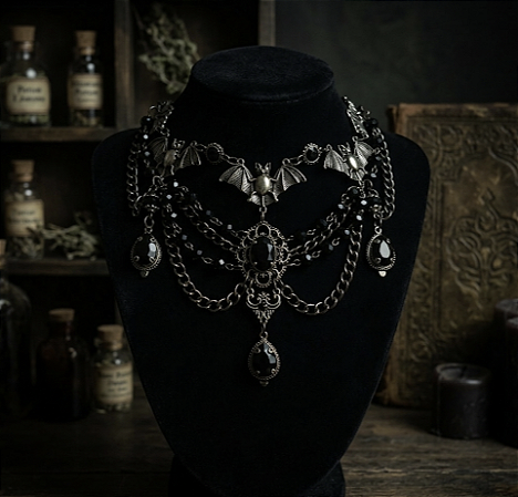 Colar Vampire Empire - Preto