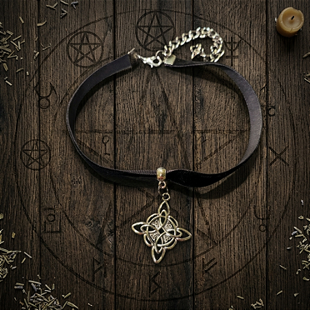Choker nó de bruxa