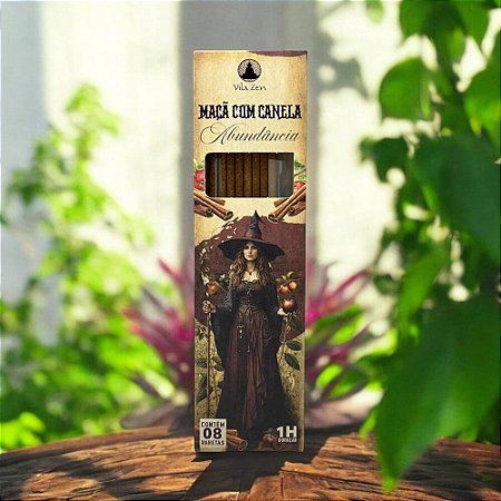 Incenso Vila Zen Maçã com canela
