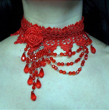 Gargantilha Mouling Rouge