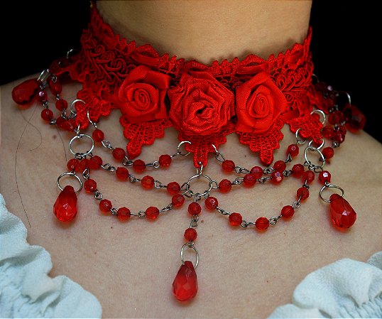 Gargantilha The lost rose