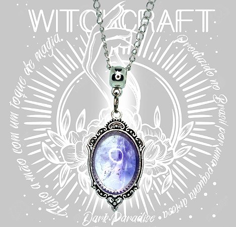 Pingente Camafeu pedra Ametista