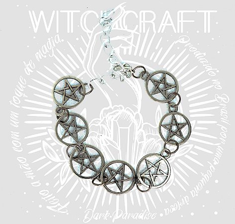 Pulseira pentagramas
