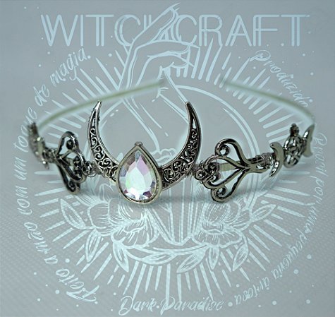 Circlet / diadema Crystal Moon