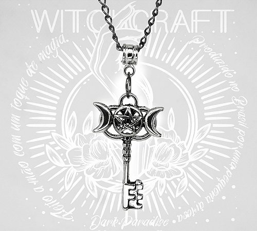Pingente HECATE KEY- Triluna
