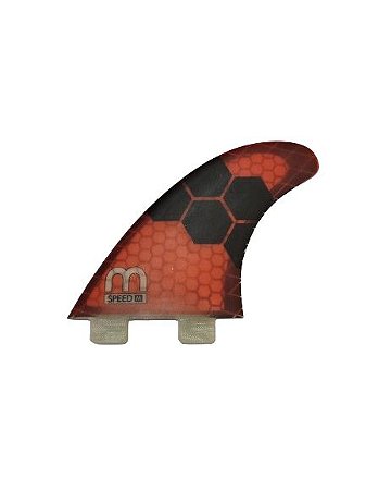 Quilhas Fibra Magic Fins Speed M Vermelha